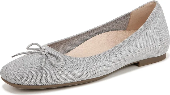 Light Gray Silver Knit