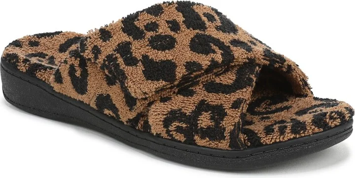 Vionic Womens Relax Ii Open Toe Slippers