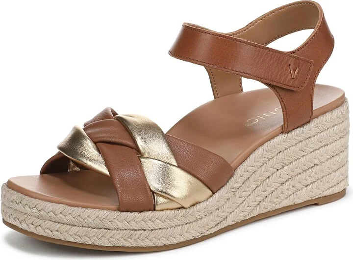 Tan/Gold Leather
