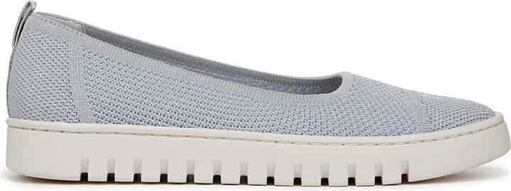 Vionic Womens Uptown Skimmer Knit Shoes - Blue mist / silver knit fabric - Image 3