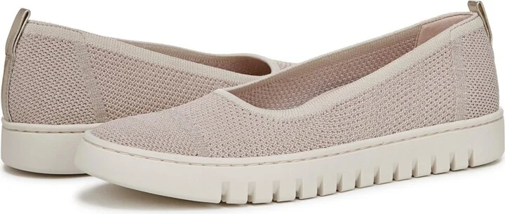 Vionic Womens Uptown Skimmer Knit Shoes - Blue mist / silver knit fabric - Image 4