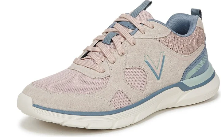 Cameo Rose Suede & Mesh