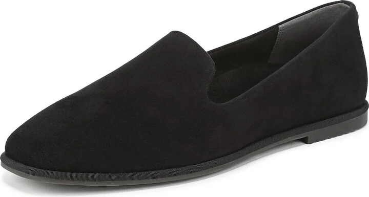Black Suede Leather
