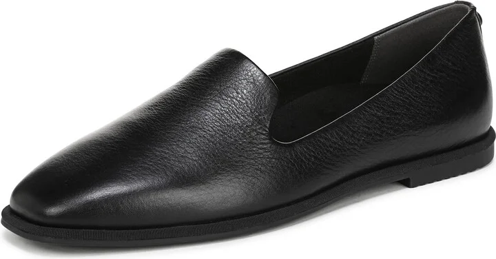 Black Tumbled Leather