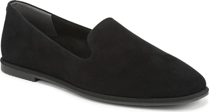 Black Suede Leather