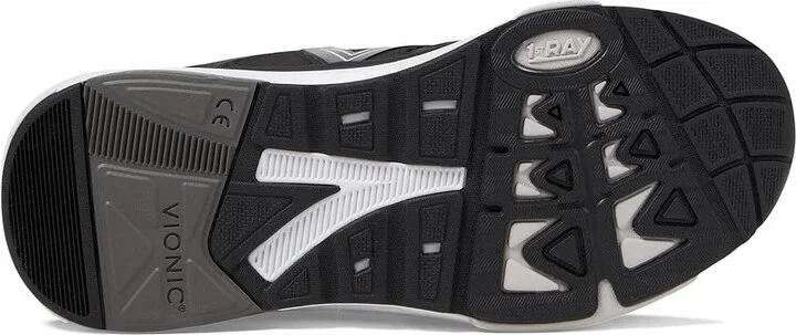 VIONIC Wstrider 001 Women's Shoes Black/Charcoal : 10 M, Leather - Image 3