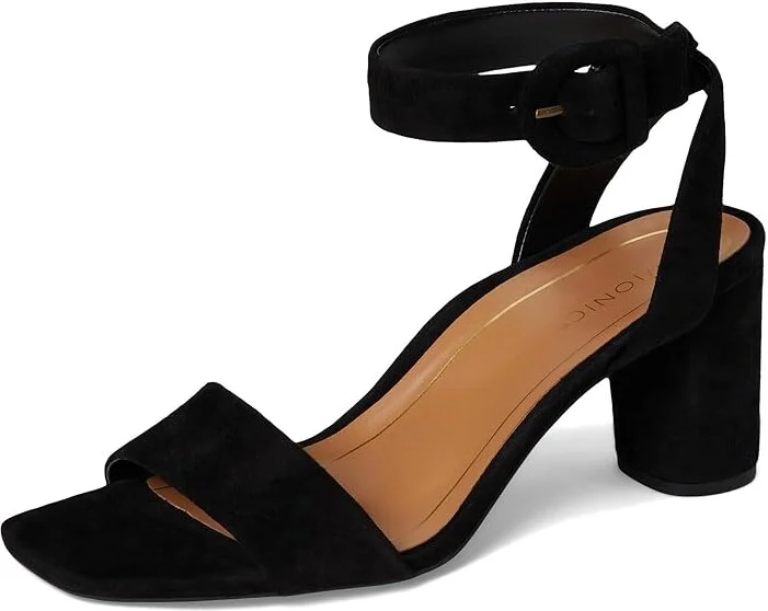 VIONIC Zinfandel Women's Shoes Black Waxed Suede : 7 W, Leather - Image 5