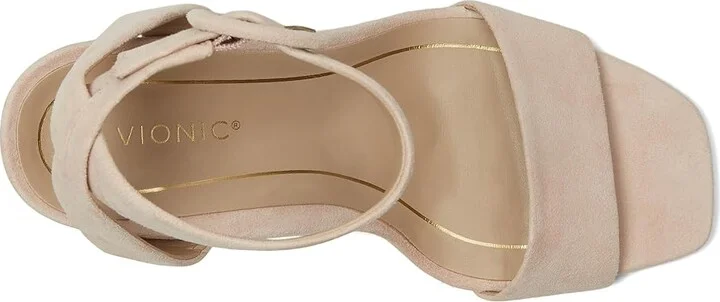 VIONIC Zinfandel Women's Shoes Cameo Rose Waxed Suede : 8.5 M, Leather - Image 2