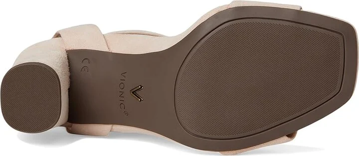 VIONIC Zinfandel Women's Shoes Cameo Rose Waxed Suede : 8.5 M, Leather - Image 3