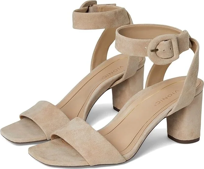 VIONIC Zinfandel Women's Shoes Lucid Beige Waxed Suede : 12 M, Leather