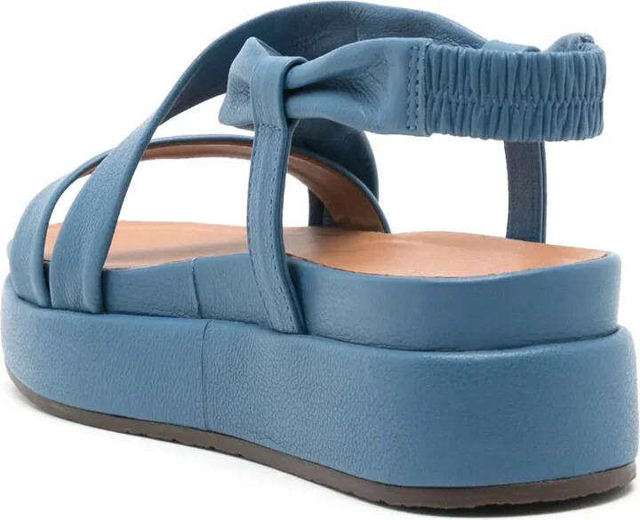 Vionnet leather platform sandals - Image 3