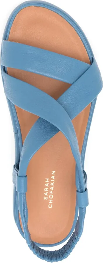 Vionnet leather platform sandals - Image 4
