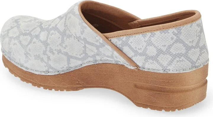Viper Snake Embossed Clog - Image 2