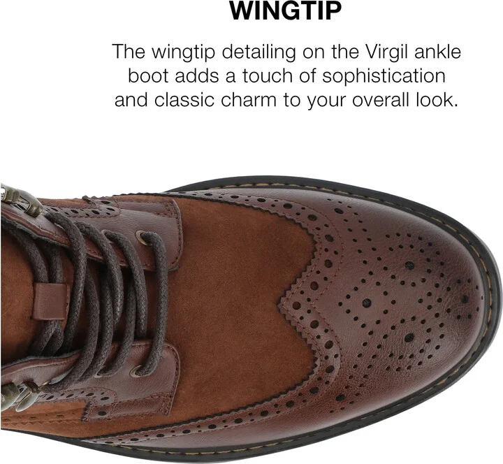 Virgil Wingtip Ankle Boot - Image 8
