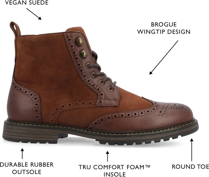Virgil Wingtip Ankle Boot - Image 11