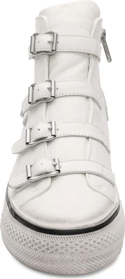 Virgin Leather High Top Platform Sneaker - Image 4