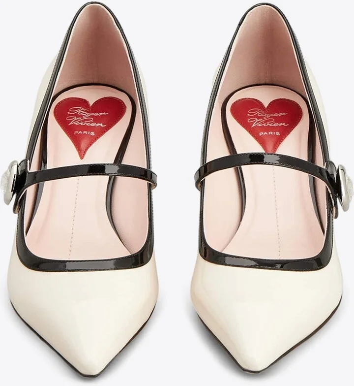 Virgule 55 Mary Jane Leather Pumps - Image 2