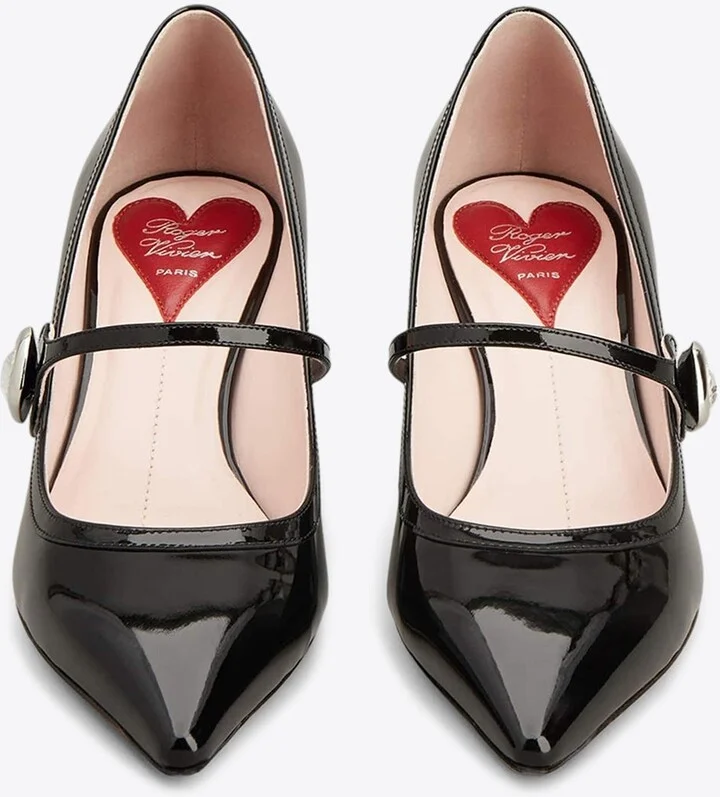 Virgule 55 Mary Jane Leather Pumps - Image 2