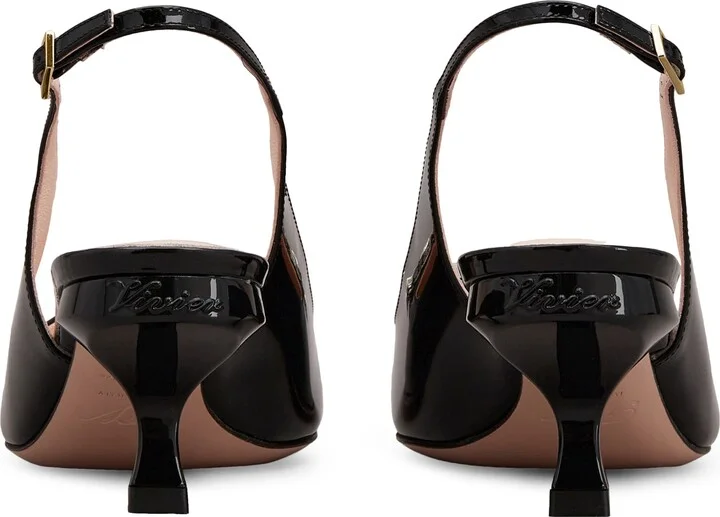 Virgule Pointed Toe Slingback Pump - Image 6