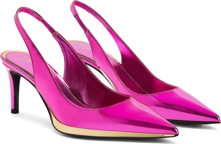 Virgyn 70mm leather pumps - Image 2