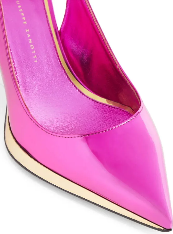 Virgyn 70mm leather pumps - Image 4