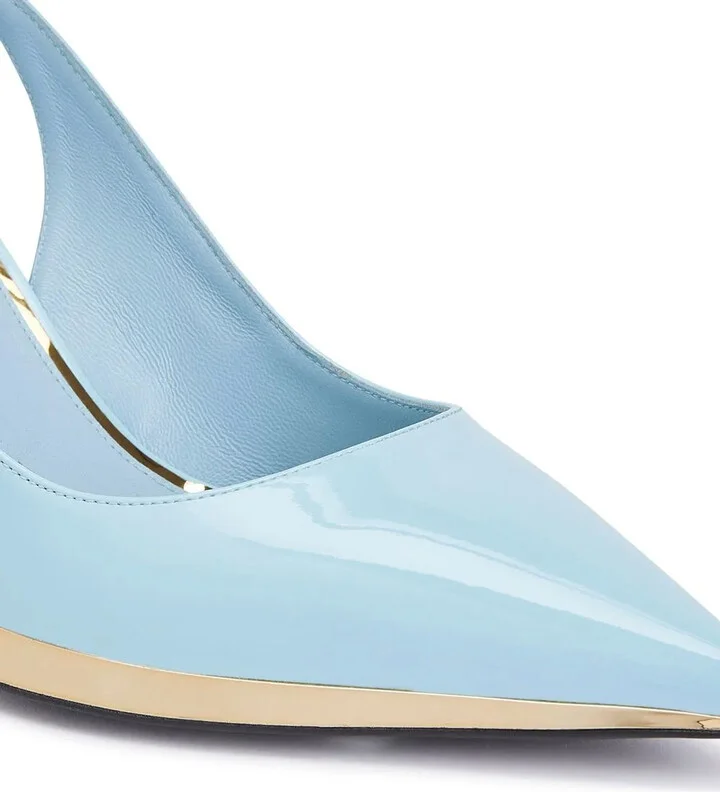 Virgyn slingback 70mm pumps - Image 4