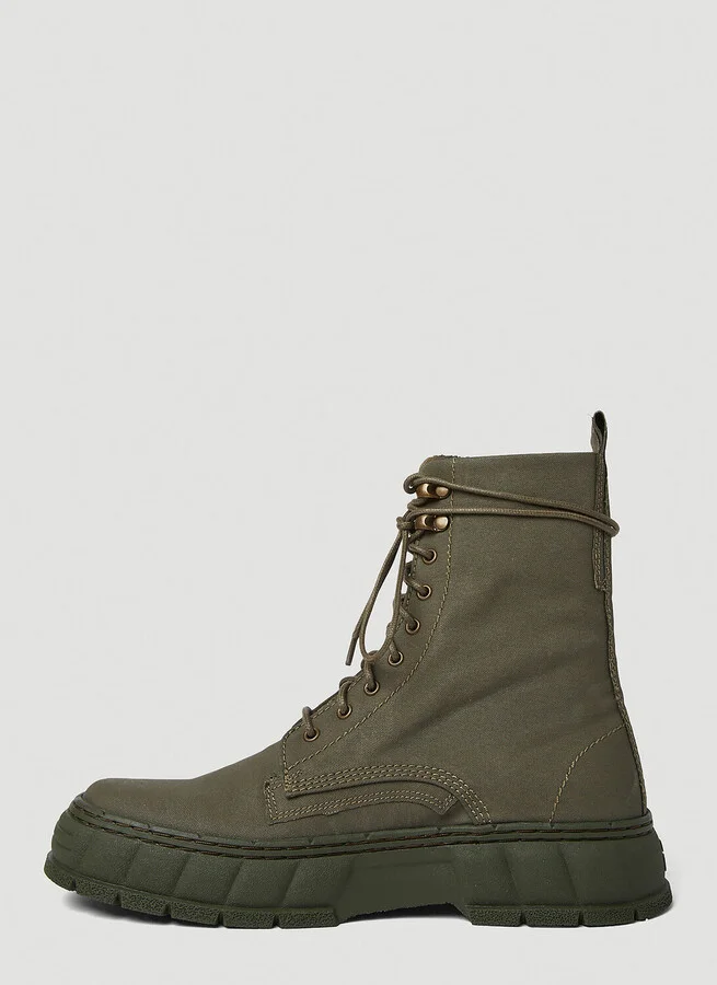 Virón 1992 Canvas Boots - Boots Green Eu - 36 - Image 3