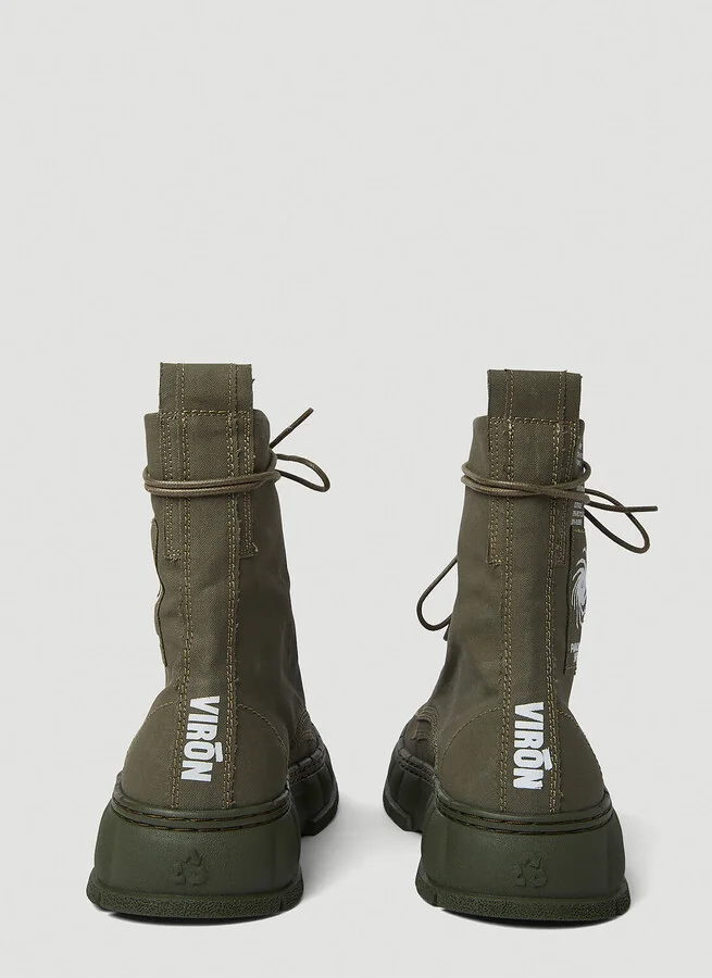 Virón 1992 Canvas Boots - Boots Green Eu - 36 - Image 4