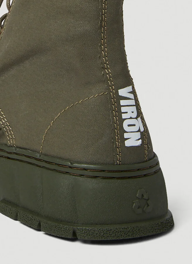 Virón 1992 Canvas Boots - Boots Green Eu - 36 - Image 6
