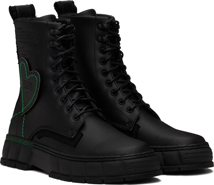 Virón Black 1992 Heart Corn Boots - Image 4
