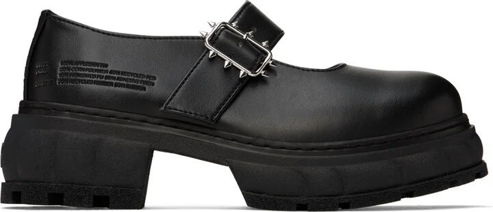 Virón Black Impulse Oxfords