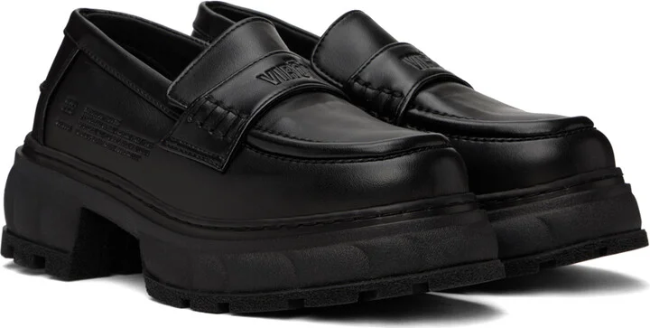 Virón Black Quantum Loafers - Image 4