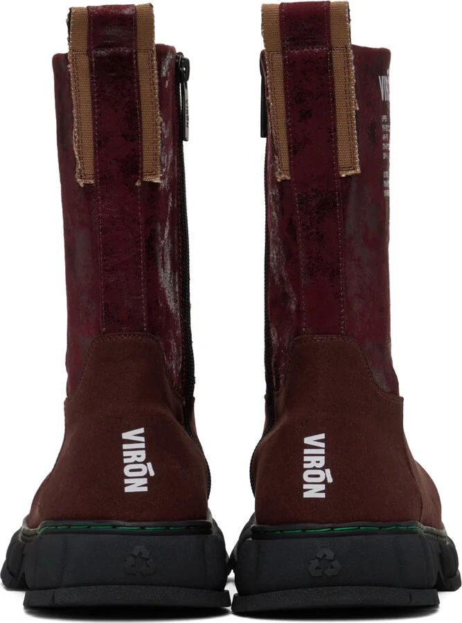 Virón Burgundy Courage Boots - Image 2