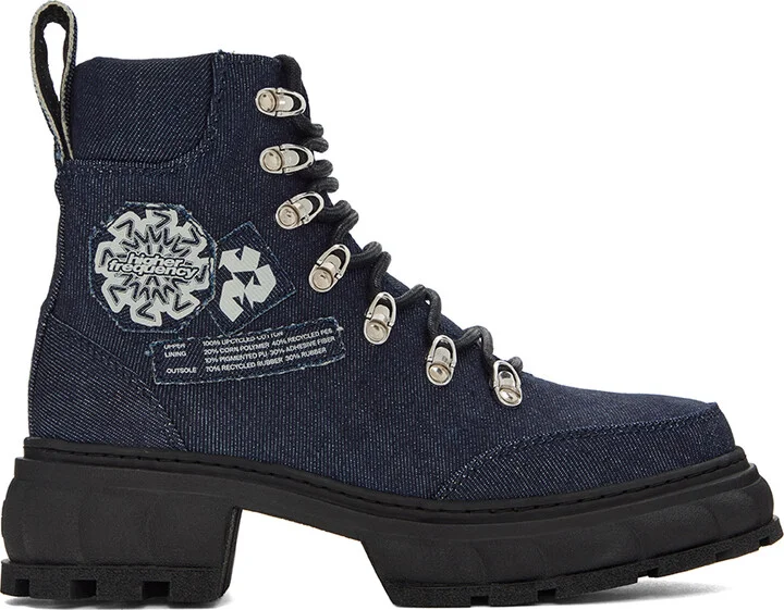 Virón SSENSE Exclusive Blue Disruptor Boots