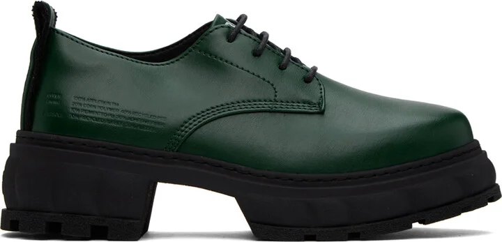 Virón SSENSE Exclusive Green Alter Derbys