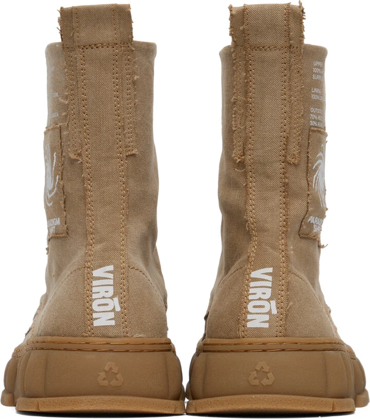 Virón Tan 1992 Surplus Boots - Image 2