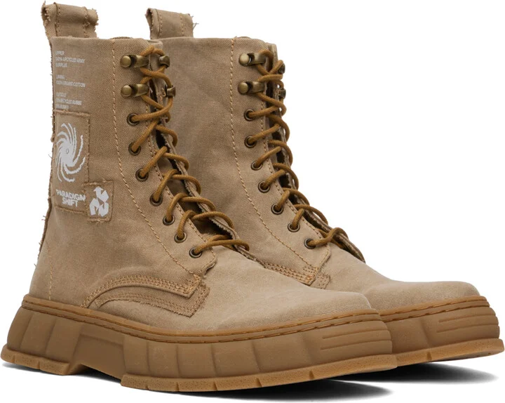 Virón Tan 1992 Surplus Boots - Image 4