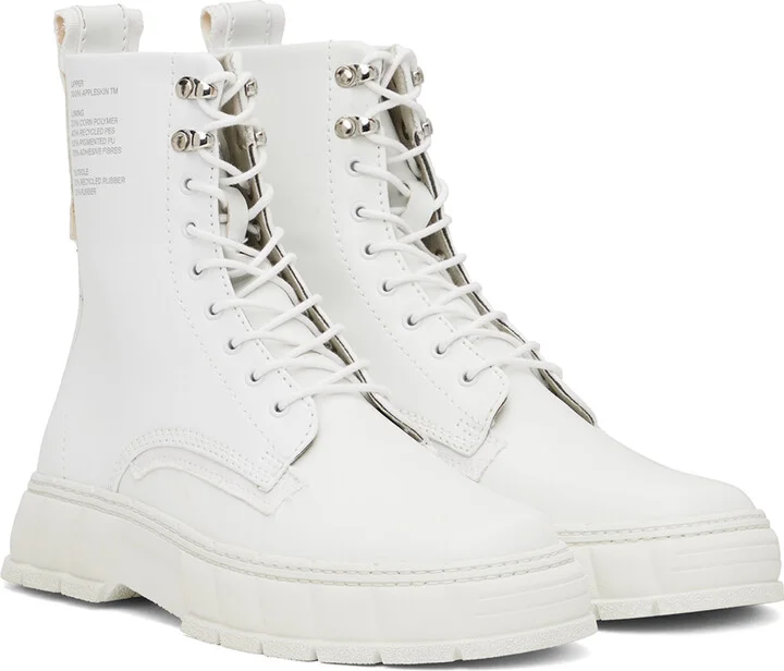 Virón White 1992 Apple Boots - Image 4