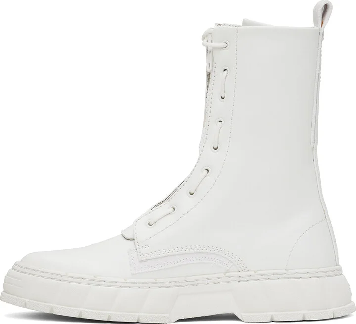 Virón White 1992Z Apple Boots - Image 3