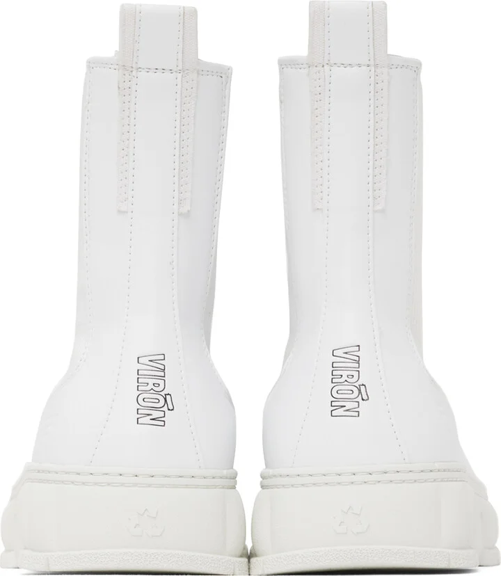 Virón White 1997 Chelsea Boots - Image 2