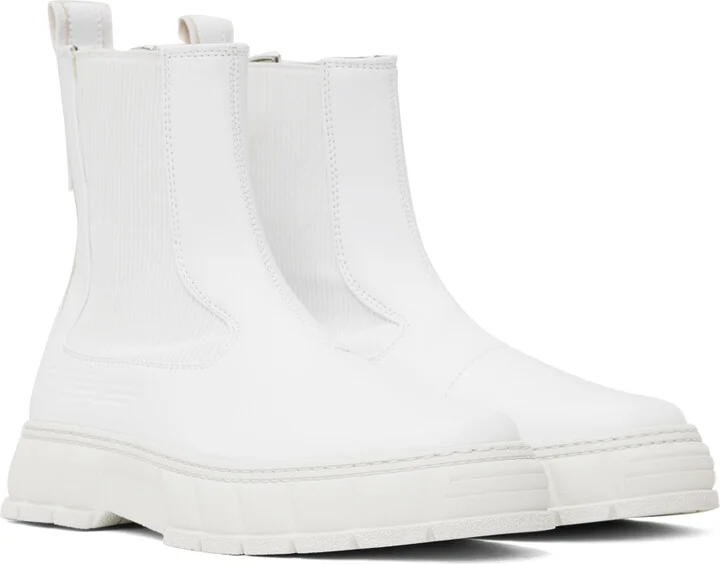 Virón White 1997 Chelsea Boots - Image 4
