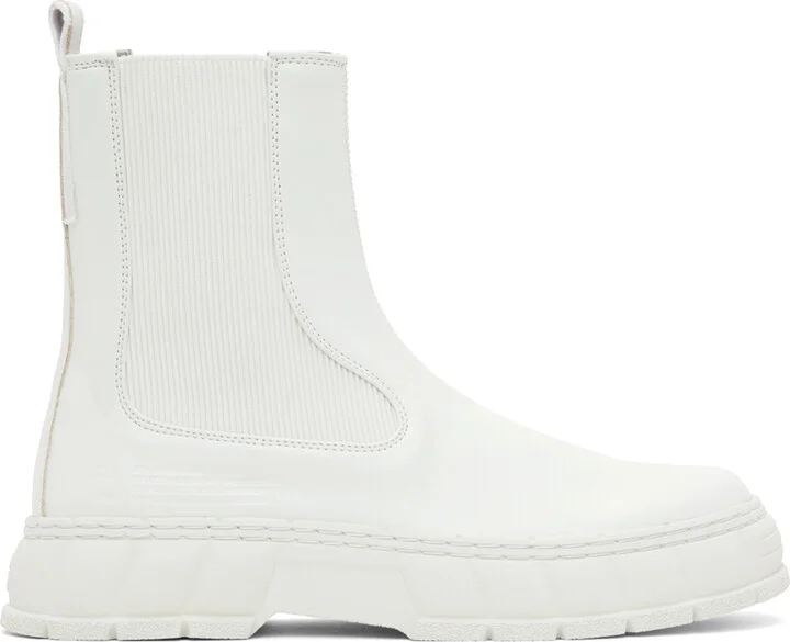 Virón White 1997 Chelsea Boots