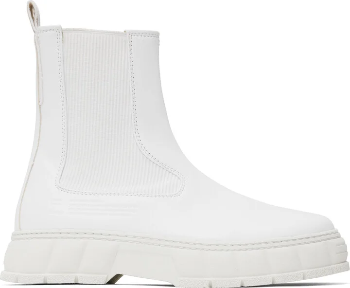 Virón White 1997 Chelsea Boots