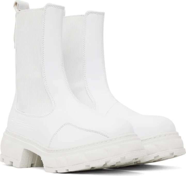 Virón White Paradigm Chelsea Boots - Image 4