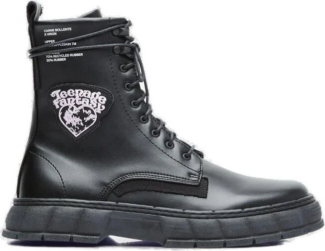 Virón X Carne Bollente 1992 Lace-Up Ankle Boots