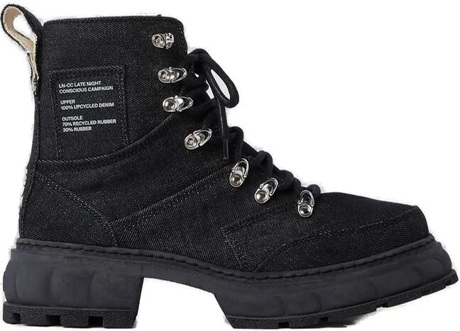 Virón X LN CC Disruptor Denim Lace-Up Boots