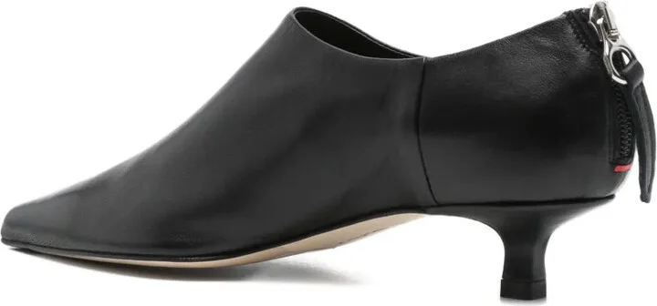 Virun pointed-toe kitten-heel boots - Image 3