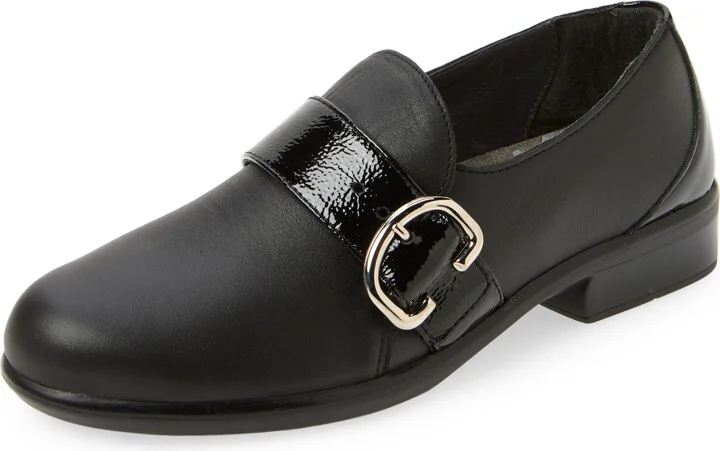 Jet Black/ Crinkle Patent