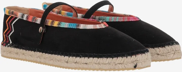 Viscose-blend Espadrilles With Zigzag Pattern - Image 3