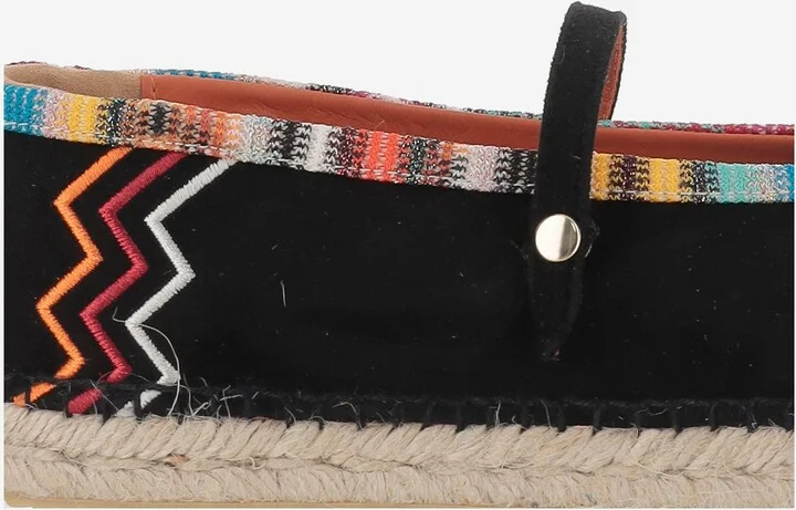 Viscose-blend Espadrilles With Zigzag Pattern - Image 5